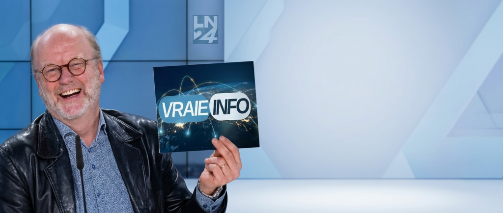 LN24-Bruno-henri-vincent PHOTO LN24 avec légende « Lors d’une invitation télévisée sur LN24, débat-confrontation se terminant par des Q/R ludiques »